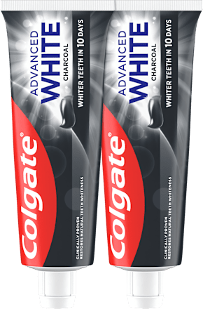 zubní pasta Advanced White Charcoal duopack Colgate
