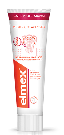 Dentifricio Carie Professional protezione avanzata minitaglia elmex