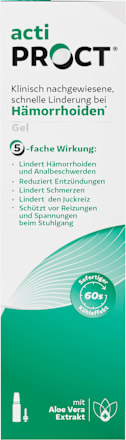 Hämorrhoiden Gel Can mit Applikator actiPROCT