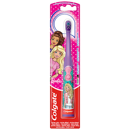 Perie de dinți electrică pentru copii,Barbie Colgate
