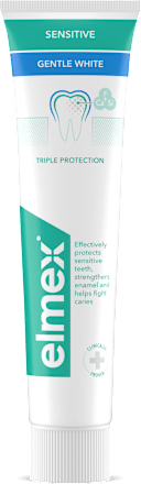zubní pasta pro citlivé zuby Sensitive Gentle White elmex