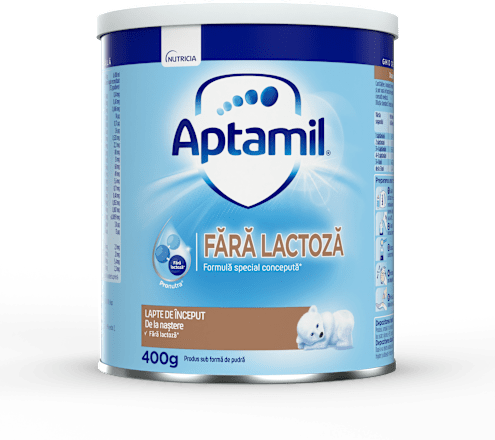 Lapte praf de început fără lactoză, 0-6 luni Aptamil