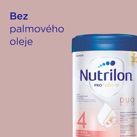 pokračovací mléčná kojenecká výživa 4 Profutura Duobiotik 24m Nutrilon
