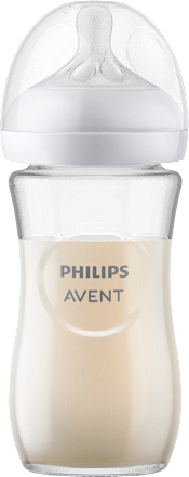 Sklenená dojčenská fľaša Natural Response - 1m+ PHILIPS AVENT