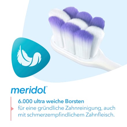 Zahnbürste Zahnfleisch Komfort meridol