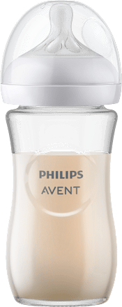 Sklenená dojčenská fľaša Natural Response - 1m+ PHILIPS AVENT