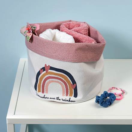 Aufbewahrungskorb, Regenbogen keine Marke