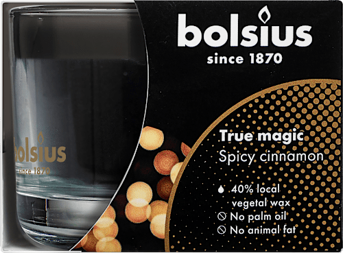 Duftkerzenglas spicy cinnamon Bolsius