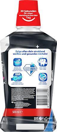 Mundspülung White & Charcoal Colgate