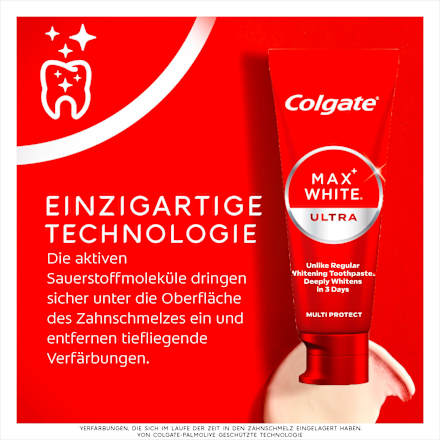 Zahnpasta Max White Ultra Multiprotect Colgate