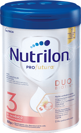 Mliečny nápoj pre malé deti Profutura Duobiotik 3 Nutrilon