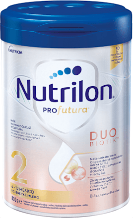 Následná dojčenská mliečna výživa Profutura DUOBIOTIK 2 Nutrilon