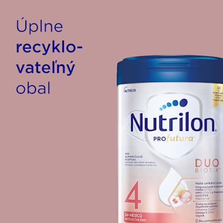 Mliečny nápoj pre malé deti Profutura DUOBIOTIK 4 Nutrilon