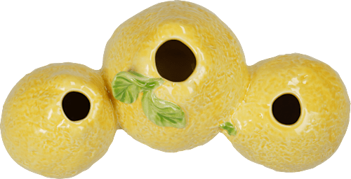 Vase aus Keramik "Lemon" (20,5x10,5x9,5 cm) keine Marke