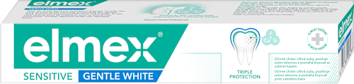 zubní pasta pro citlivé zuby Sensitive Gentle White elmex