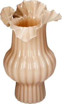 Korallenvase aus Glas rosa Dekorieren & Einrichten