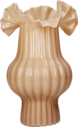 Korallenvase aus Glas rosa Dekorieren & Einrichten