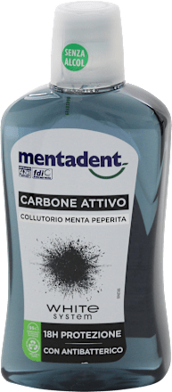Collutorio Carbone Attivo mentadent