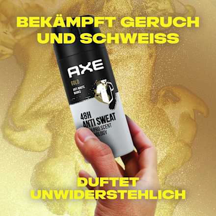 Antitranspirant Deospray Gold AXE