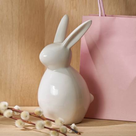 Keramikhase, weiß Dekorieren & Einrichten