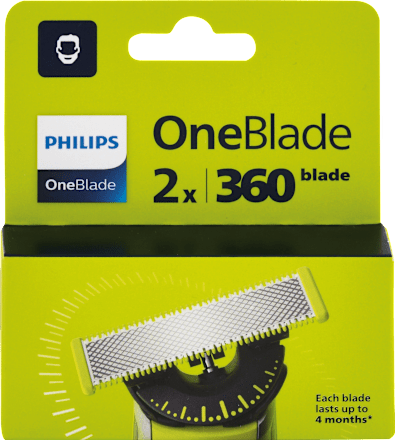 Náhradné holiace hlavice OneBlade 360  PHILIPS OneBlade