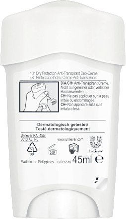 Antitranspirant Deocreme Maximum Protection Clean Scent Rexona