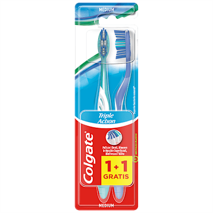 Zobna ščetka Triple Action, Medium Colgate