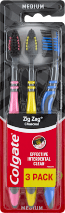 Perie de dinți ZigZag Charcoal Colgate