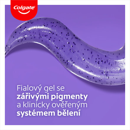 zubní pasta Advanced White Purple Colgate
