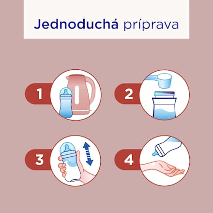 Následná dojčenská mliečna výživa Profutura DUOBIOTIK 2 Nutrilon