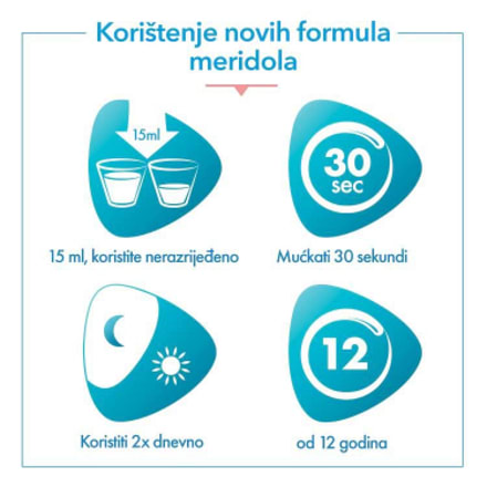 Vodica za ispiranje usta meridol