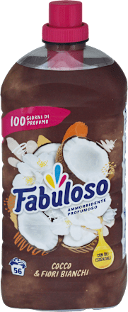 Ammorbidente concentrato cocco e fiori bianchi Fabuloso