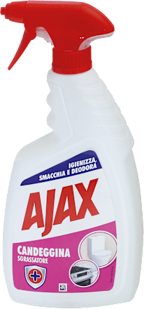 Spray sgrassatore con candeggina AJAX