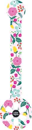 WC-Stein Toilet Block Floral Fest  toilet tapes ECO