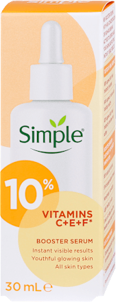 Serum za lice s vitaminima C, E i F Simple