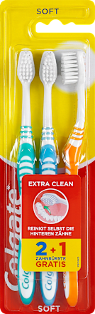 Zahnbürste Extra Clean 2+1 weich Colgate