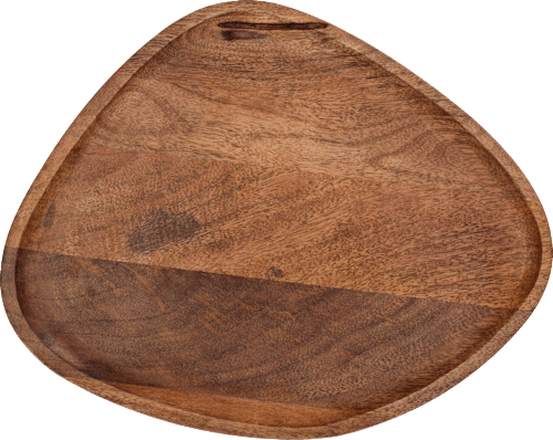 Ablage aus Holz mit Fuß (26x20x10,5cm) keine Marke