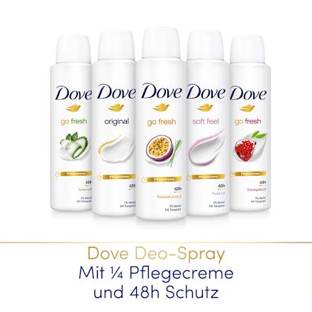 Antitranspirant Deospray Go Fresh Passionfrucht Zitronengras Dove