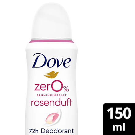 Deospray Zink-Komplex und Rosenduft Dove