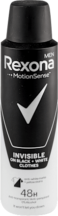 Pánsky antiperspirant v spreji Invisible Black + White Rexona men