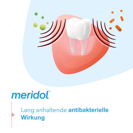 Mundspülung Rundumpflege antibakteriell meridol