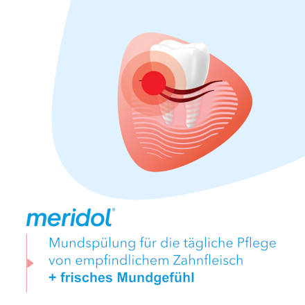 Mundspülung Rundumpflege antibakteriell meridol