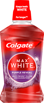 Płyn do płukania jamy ustnej Max White Purple Reveal Colgate