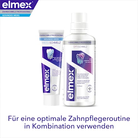 Zahnpasta Zahnschmelz Professional Weiss-Schmelz elmex