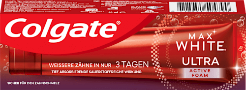 Zahnpasta Max White Ultra Active Foam Colgate