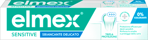 Dentifricio Sensitive Sbiancante denti sensibili elmex