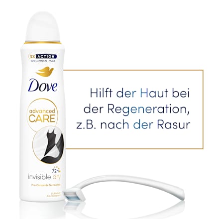Antitranspirant Deospray Advanced Care Invisible Dry Dove