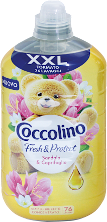Ammorbidente Fresh & Protect sandalo e caprifoglio Coccolino