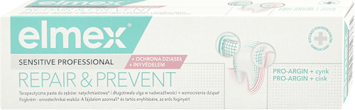 Pasta do zębów Sensitive Profesional Repair & Prevent  elmex