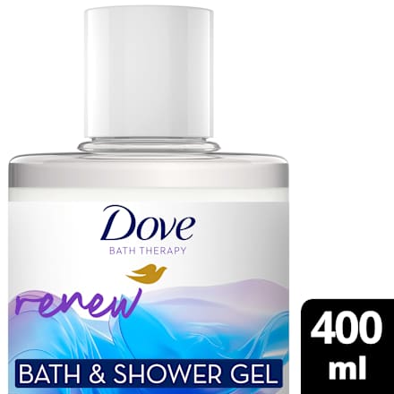 Pena do kúpeľa a sprchovací gél Bath Therapy Renew Dove